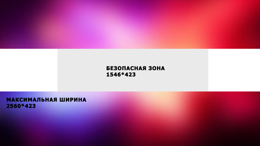 Larghezza della copertina YouTube