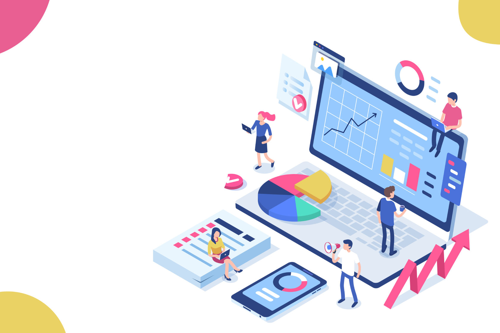 Analisi end-to-end, di prodotto, mobile e marketing