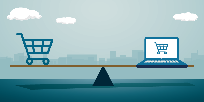 negozio offline e online