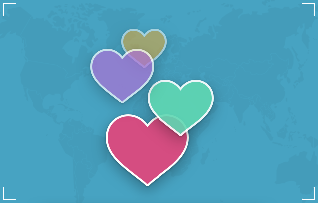 cuori su Periscope