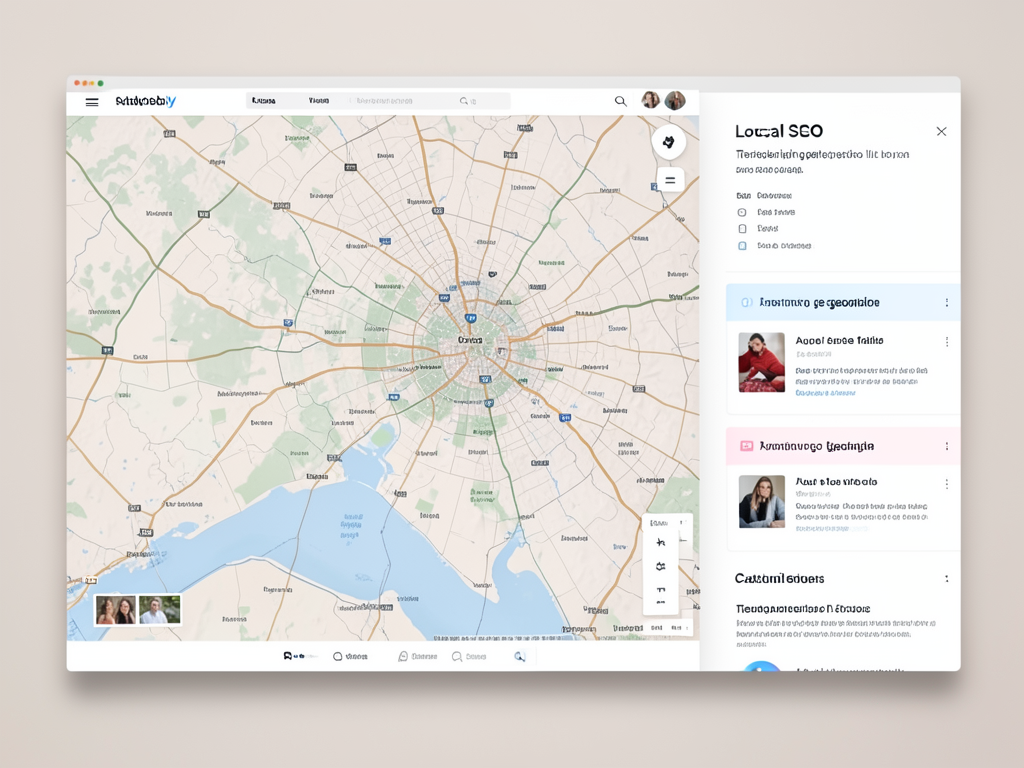 Mappa locale con schede sito e categorie