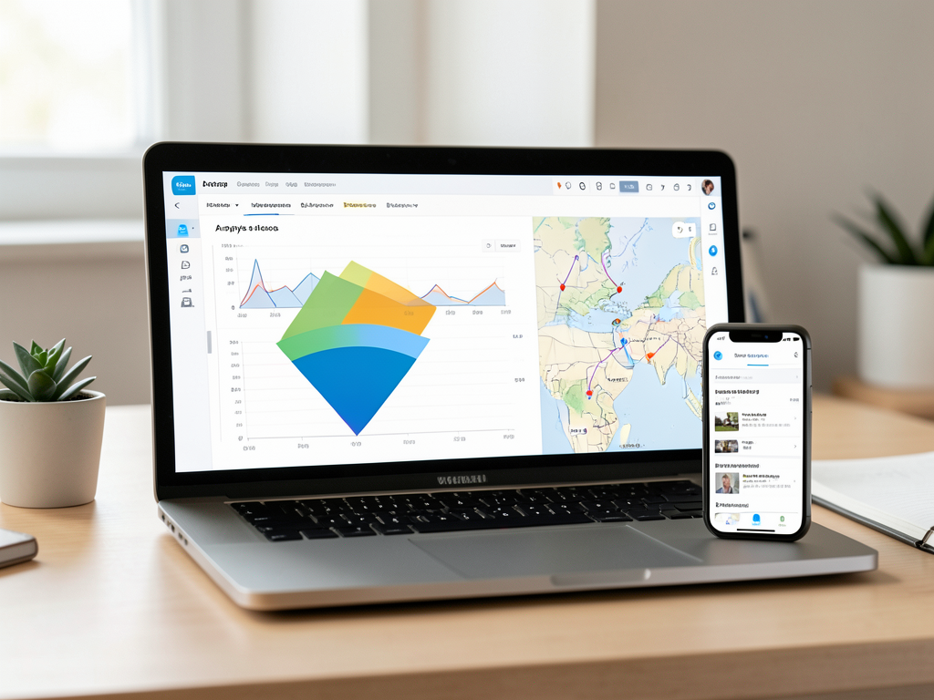 Dashboard analytics per promozione app mobile