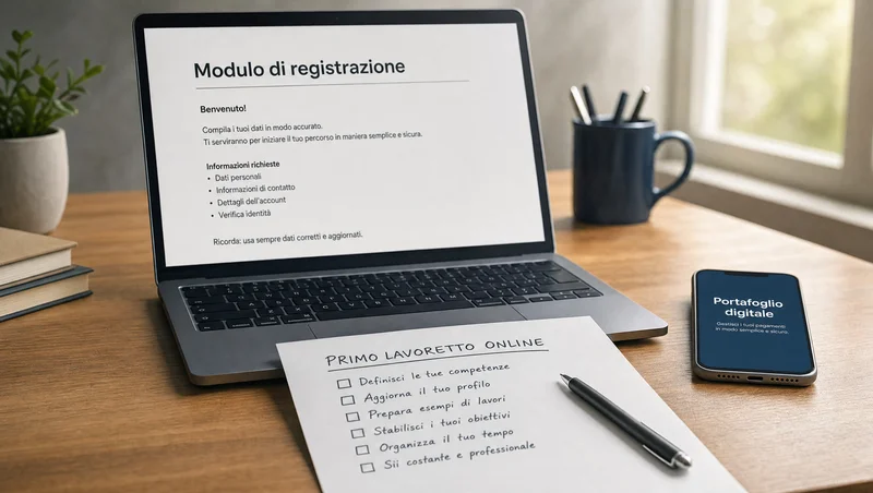 Preparazione del wallet e della registrazione