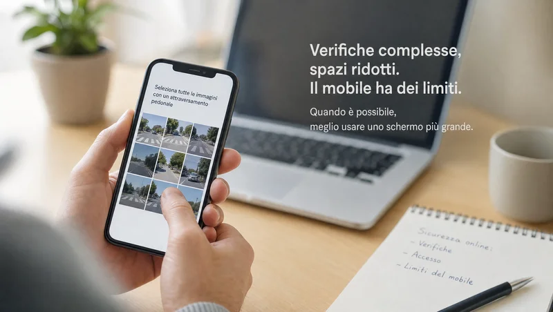 Lavorare con i CAPTCHA dal telefono