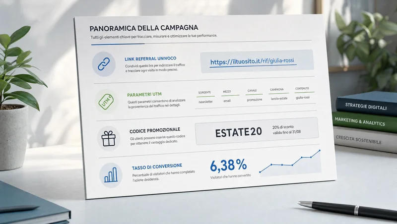 Link referral, parametri UTM e conversione