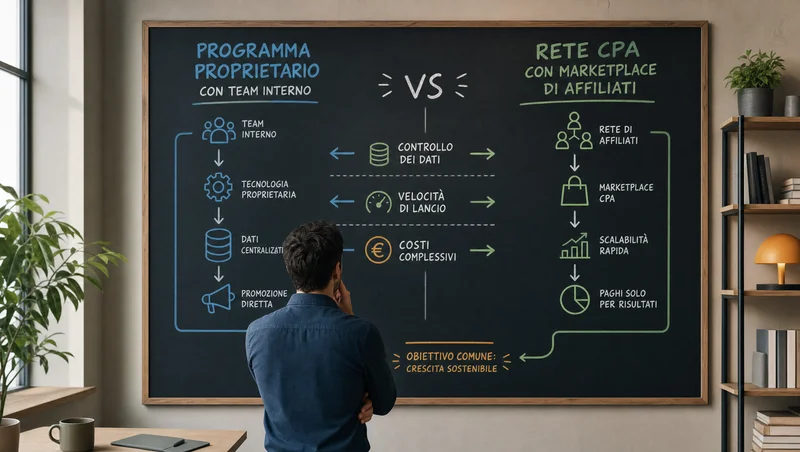 Scelta tra programma diretto e rete CPA