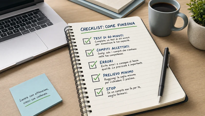 Checklist per testare il guadagno CAPTCHA