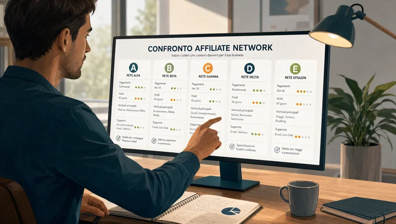Confronto tra reti CPA e condizioni operative
