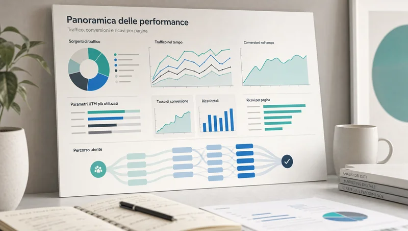 analytics per fonti traffico e conversioni