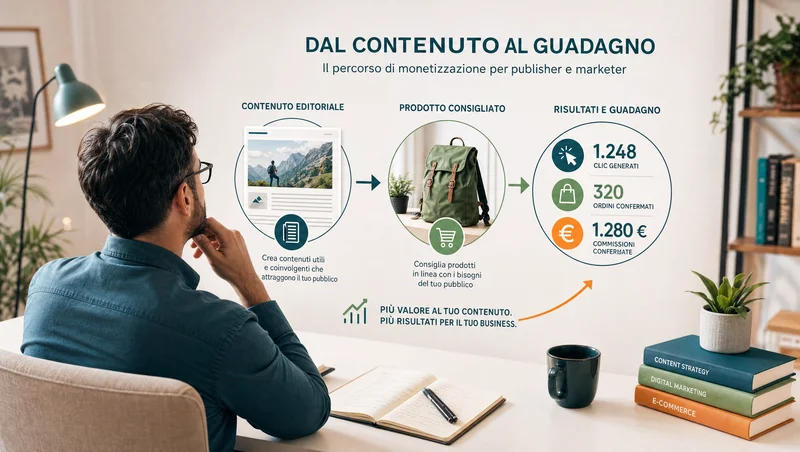 Dashboard per valutare affiliazioni e-commerce