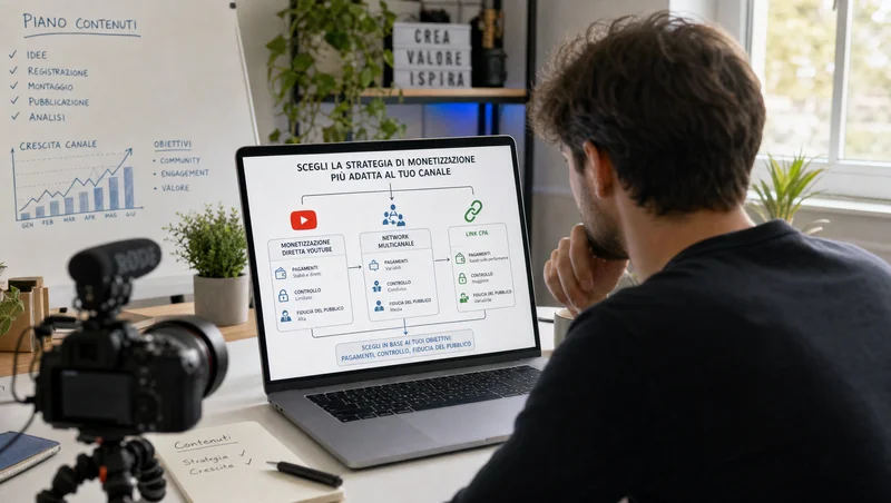 Scelta del modello di monetizzazione per un canale YouTube
