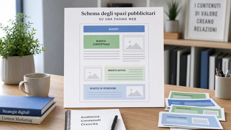 Formati pubblicitari su una pagina web