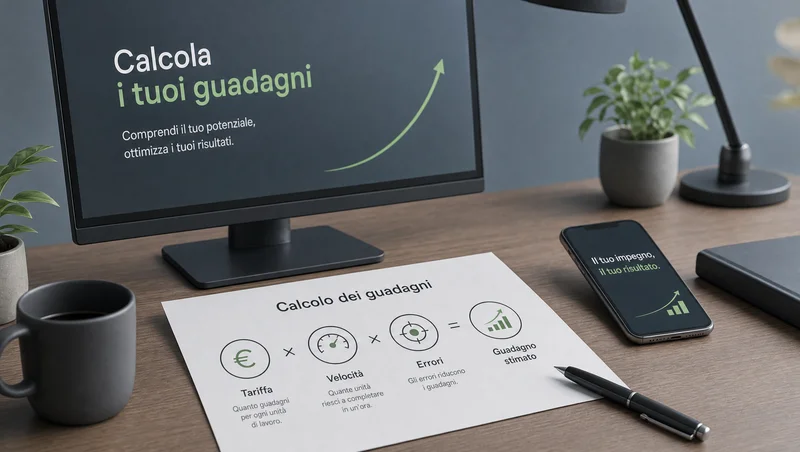 Calcolo dei guadagni dall'inserimento di CAPTCHA
