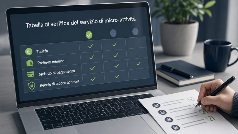 Controllo di un servizio CAPTCHA prima di iniziare