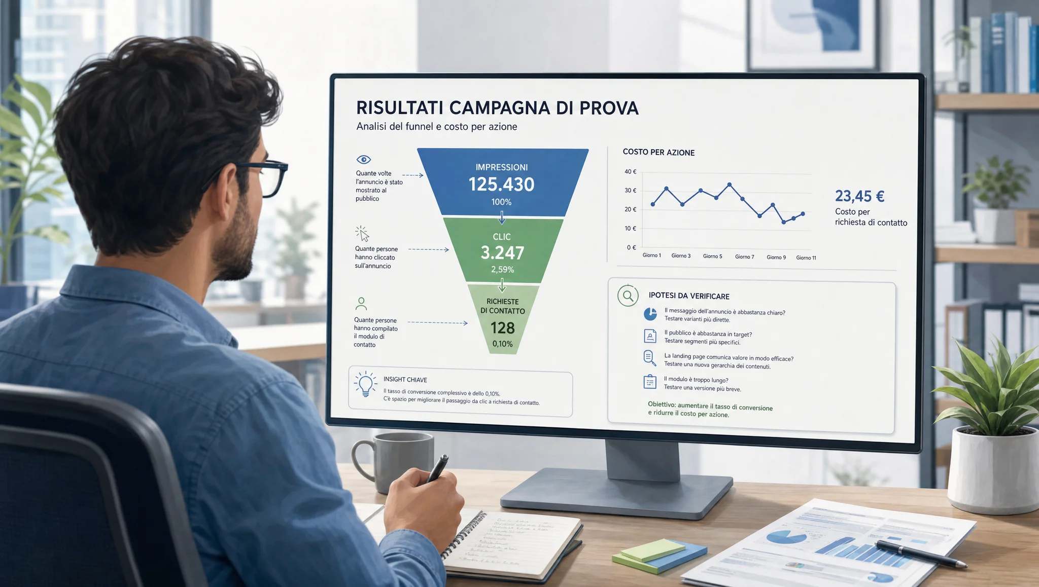 Analisi delle metriche di una campagna di prova