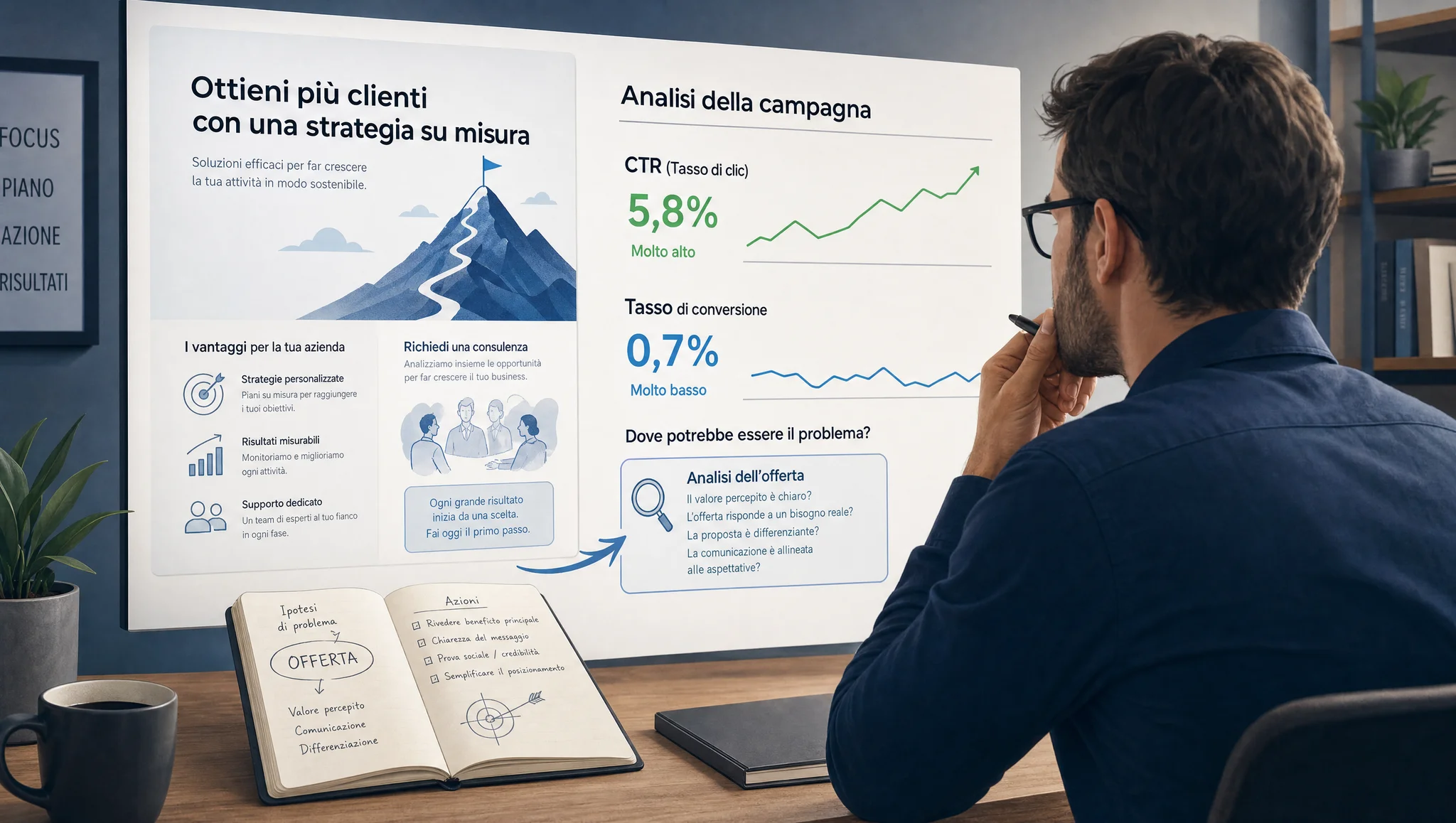 CTR elevato e conversioni basse