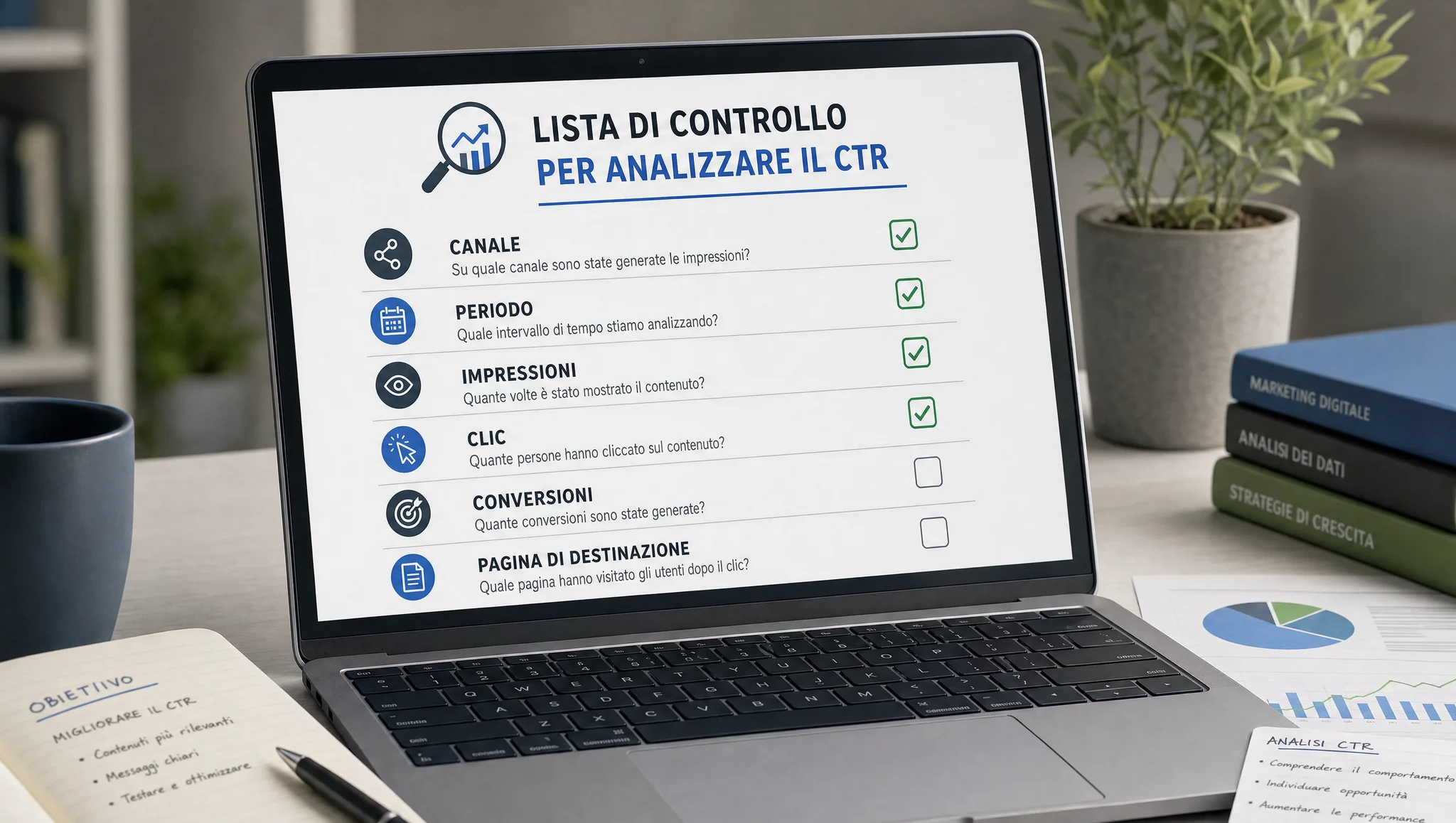 Lista di controllo per analizzare il CTR