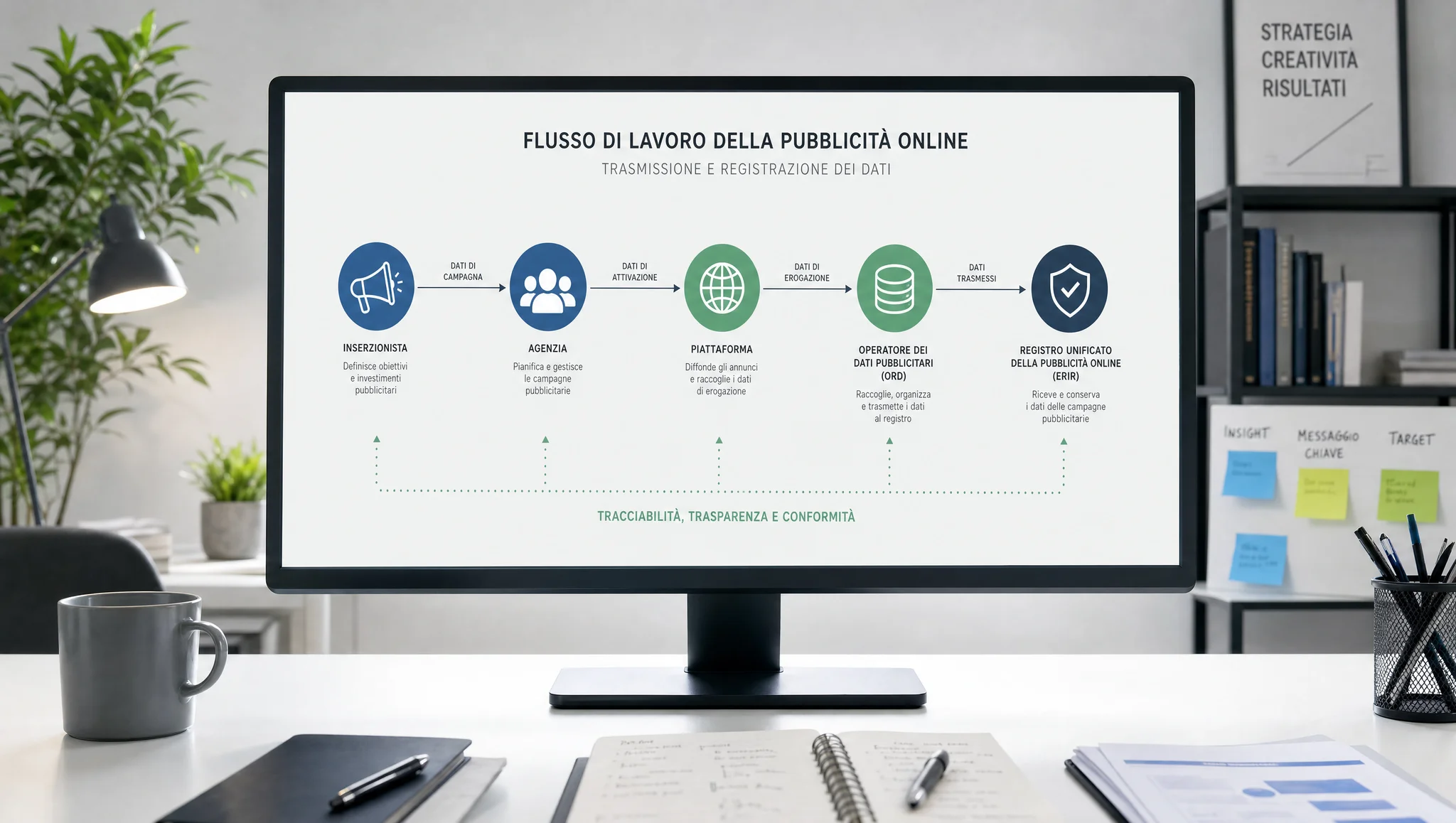 Soggetti coinvolti nella registrazione della pubblicità online