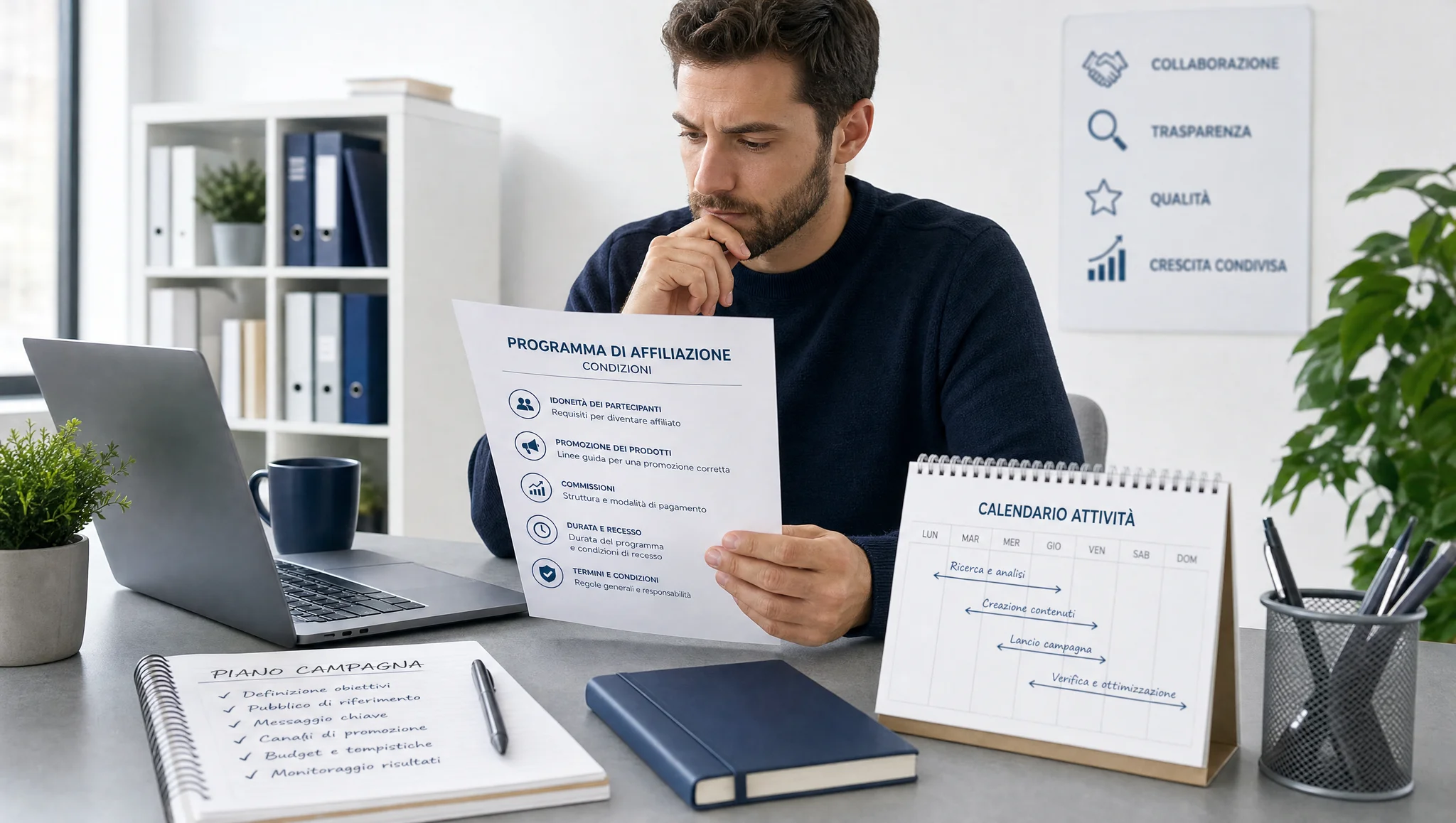Verifica delle condizioni prima di aderire